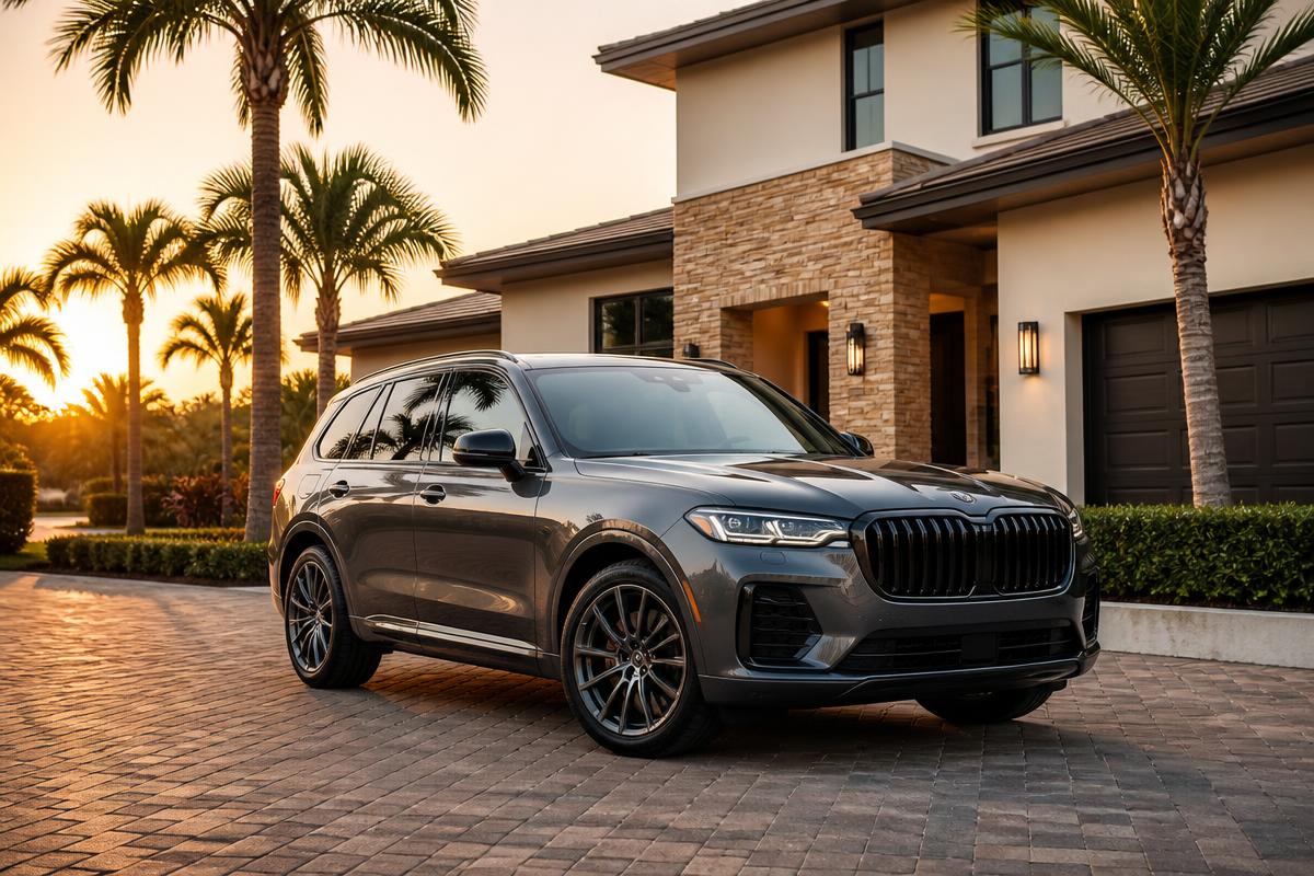 Premium SUV available for flexible Orlando car rental